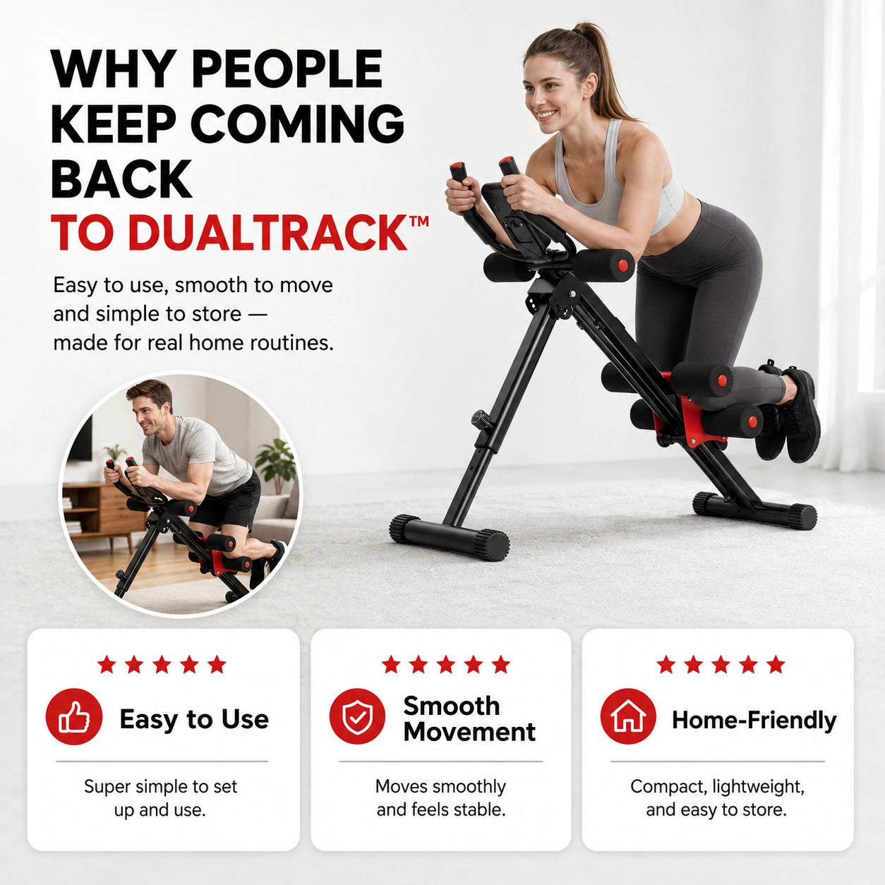 DualTrack™ Core Trainer
