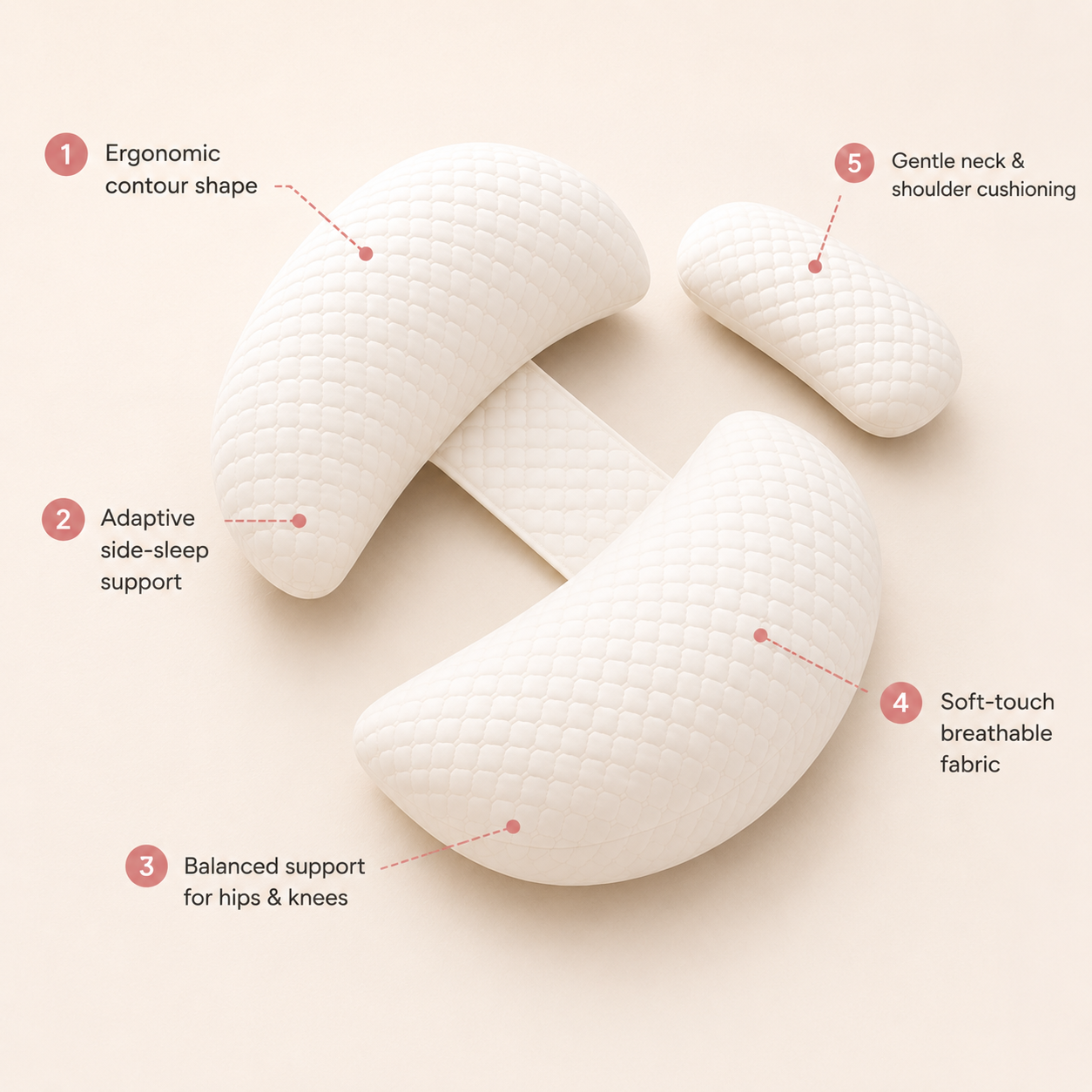 Multifunctional Pregnancy Pillow