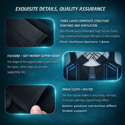 AlignFlex Posture Corrector Brace