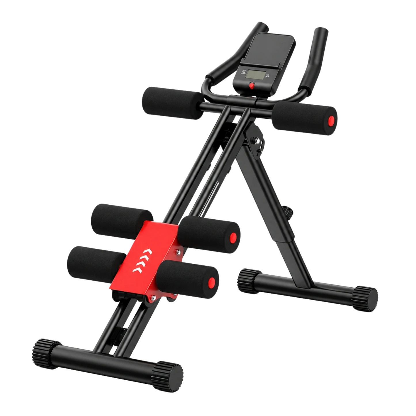 DualCore™ Dual-Track Ab Machine, Adjustable Core Trainer for Home Gym