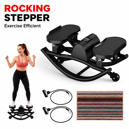 Relivo™ 3D Mini Stepper with Resistance Bands
