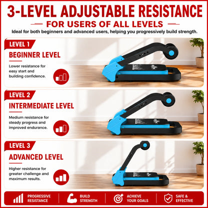 Relivo™ Adjustable Ab Machine, Rebound Core Trainer for Home Workout