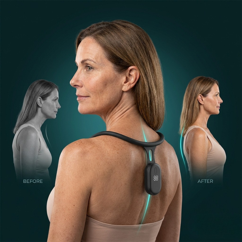 Smart Posture Corrector Wearable ™ – Back & Neck Posture Trainer Device