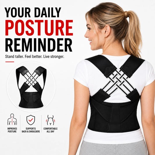 AlignFlex™ Posture Corrector Brace | Daily Posture Awareness Support