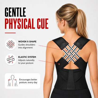 AlignFlex™ Posture Corrector Brace | Daily Posture Awareness Support
