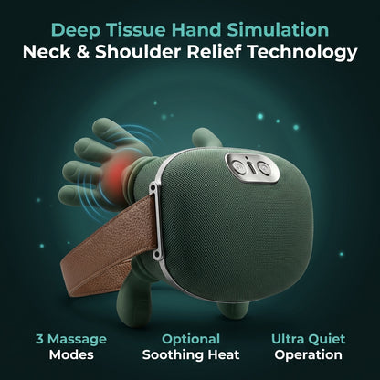 N7 Bionic Neck & Shoulder Massager ™ – 3 Mode Shiatsu Heat