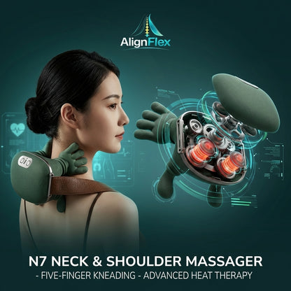 N7 Bionic Neck & Shoulder Massager ™ – 3 Mode Shiatsu Heat