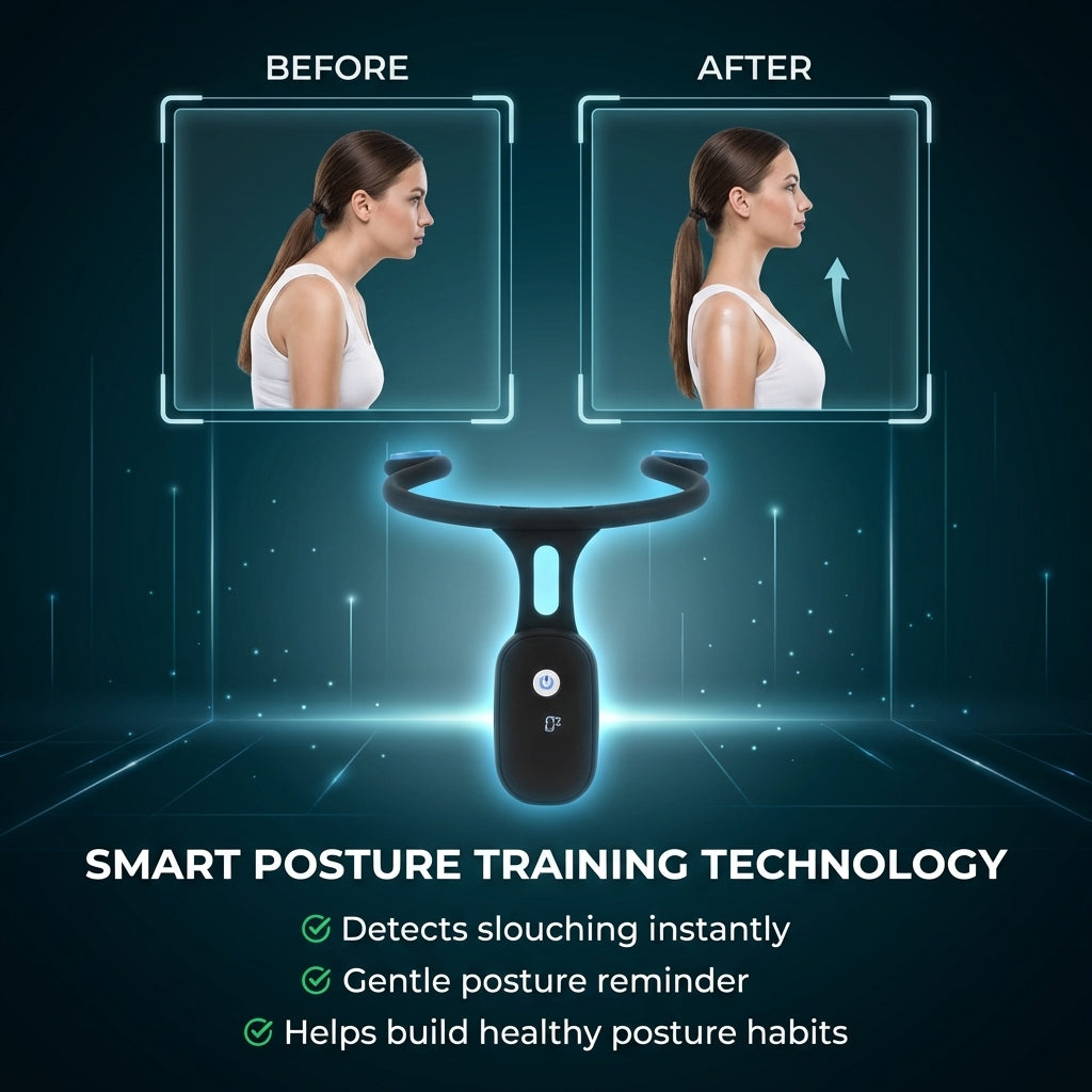 Smart Posture Corrector Wearable ™ – Back & Neck Posture Trainer Device
