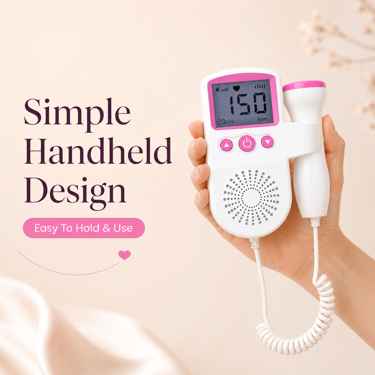BloomBeat™ Pregnancy Heartbeat Listener